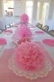 Boule décorative pour communion - rose - obraz 4