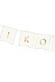 Communion garland - golden letters - obraz 2