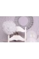 Communion chair ornament made of paper - white - obraz 3