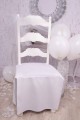 Ornement en tulle pour chaise de communion - blanc - obraz 1