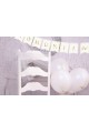 Ornement en tulle pour chaise de communion - blanc - obraz 3