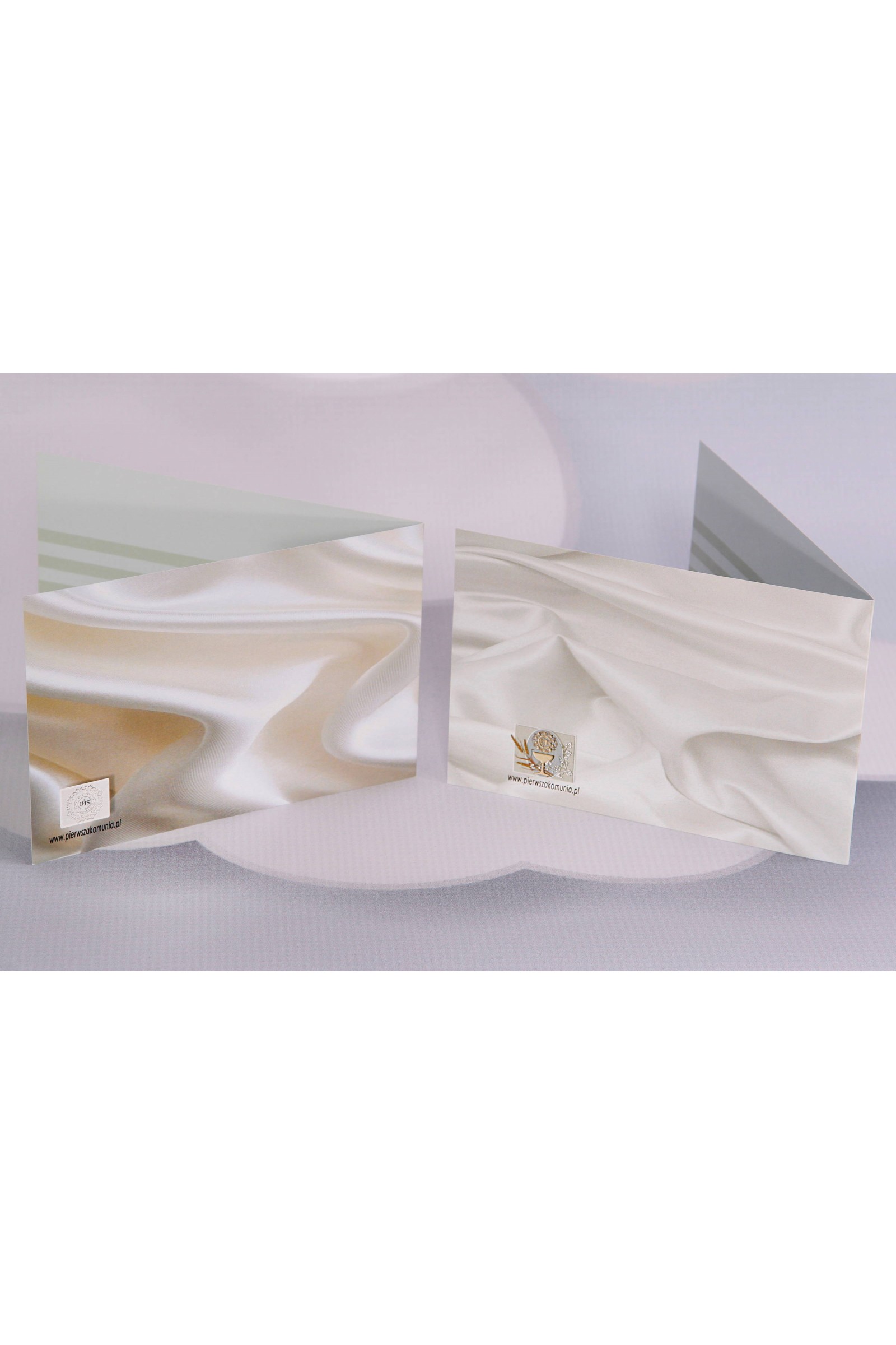 Invitations de communion populaires personnalisées - Satin 1 (a,c) Invitations de communion populaires personnalisées - Satin 1 (a,c) - obraz 2
