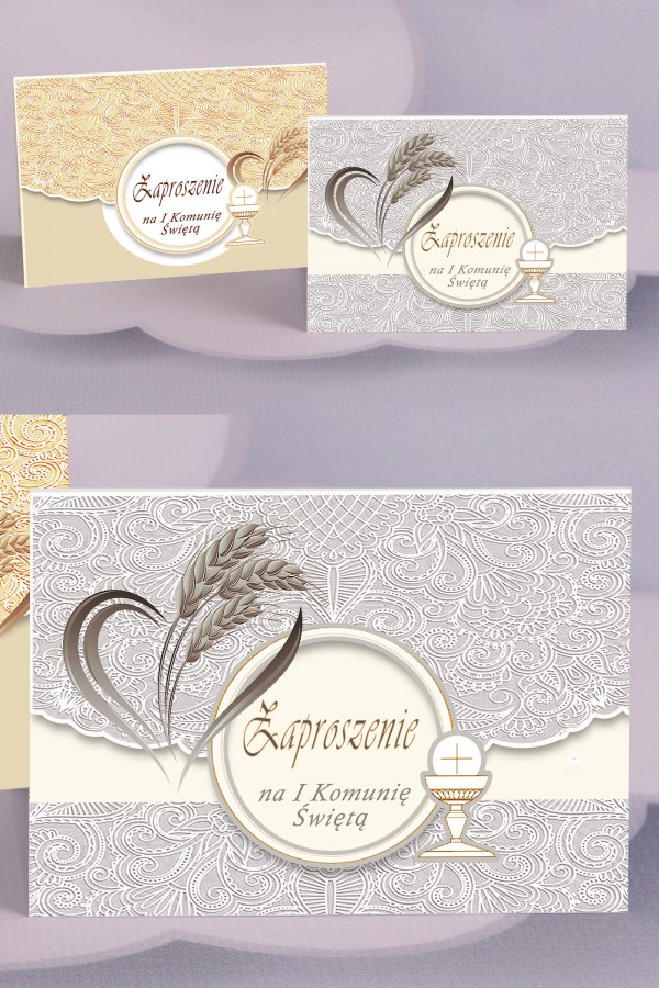 Invitations de communion personnalisées populaires - Oreille (1,2) Invitations de communion personnalisées populaires - Oreille (1,2) - obraz 0
