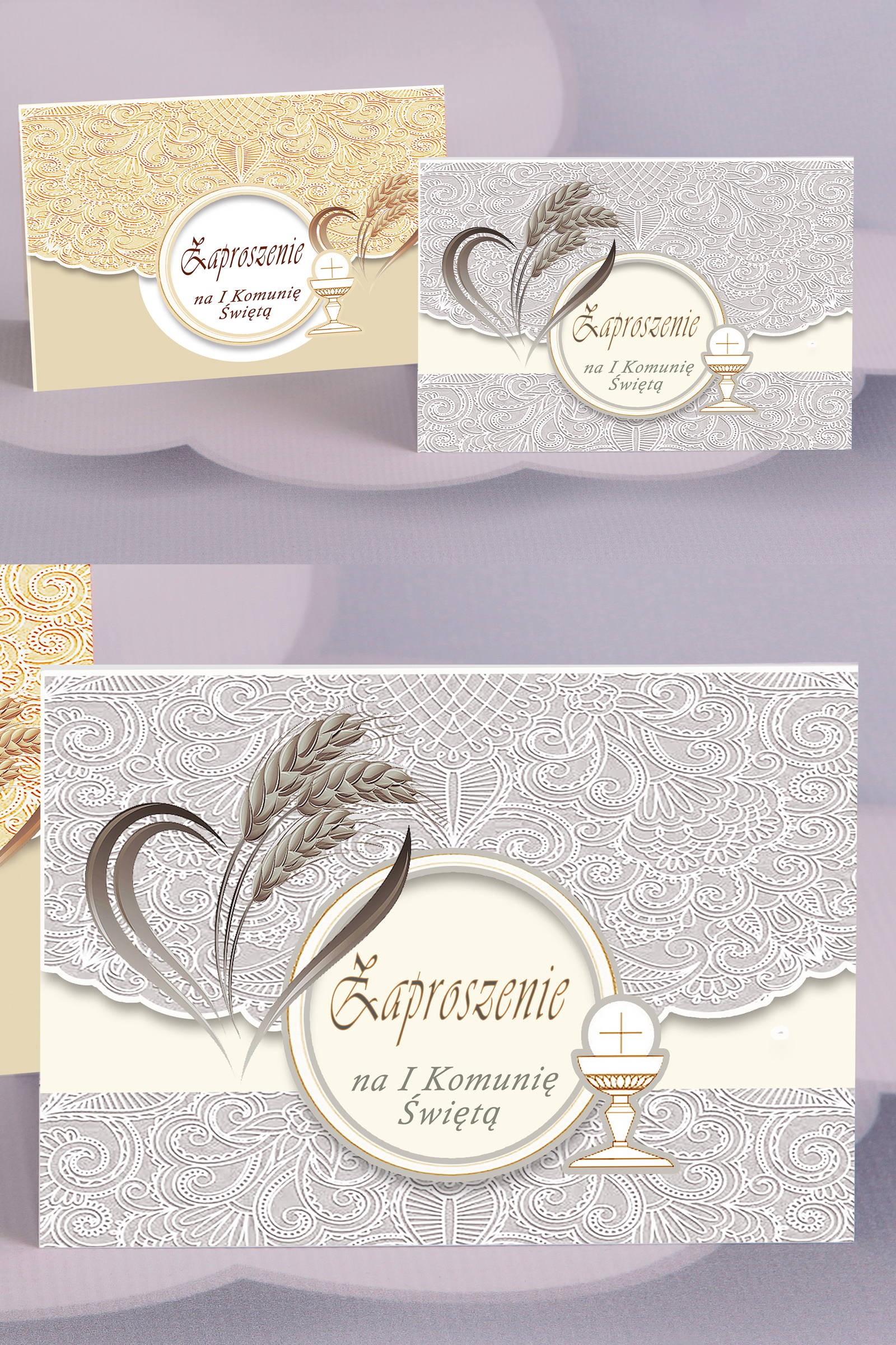 Invitations de communion personnalisées populaires - Oreille (1,2) Invitations de communion personnalisées populaires - Oreille (1,2) - obraz 0