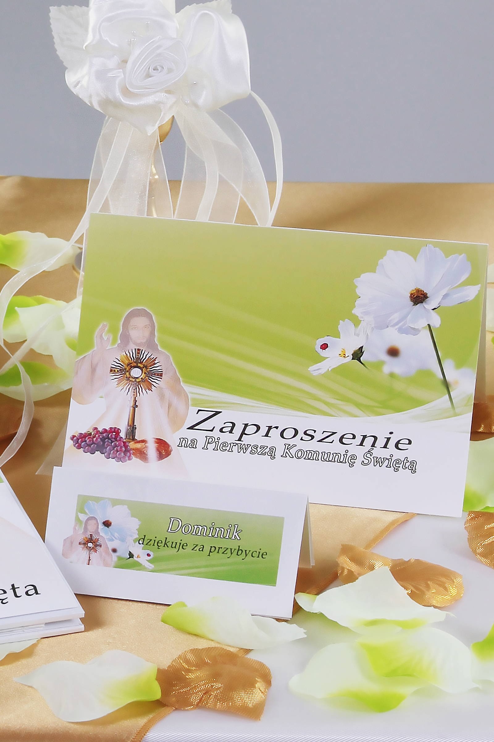 Personalized communion vignettes - Bławatek Personalized communion vignettes - Bławatek - obraz 1