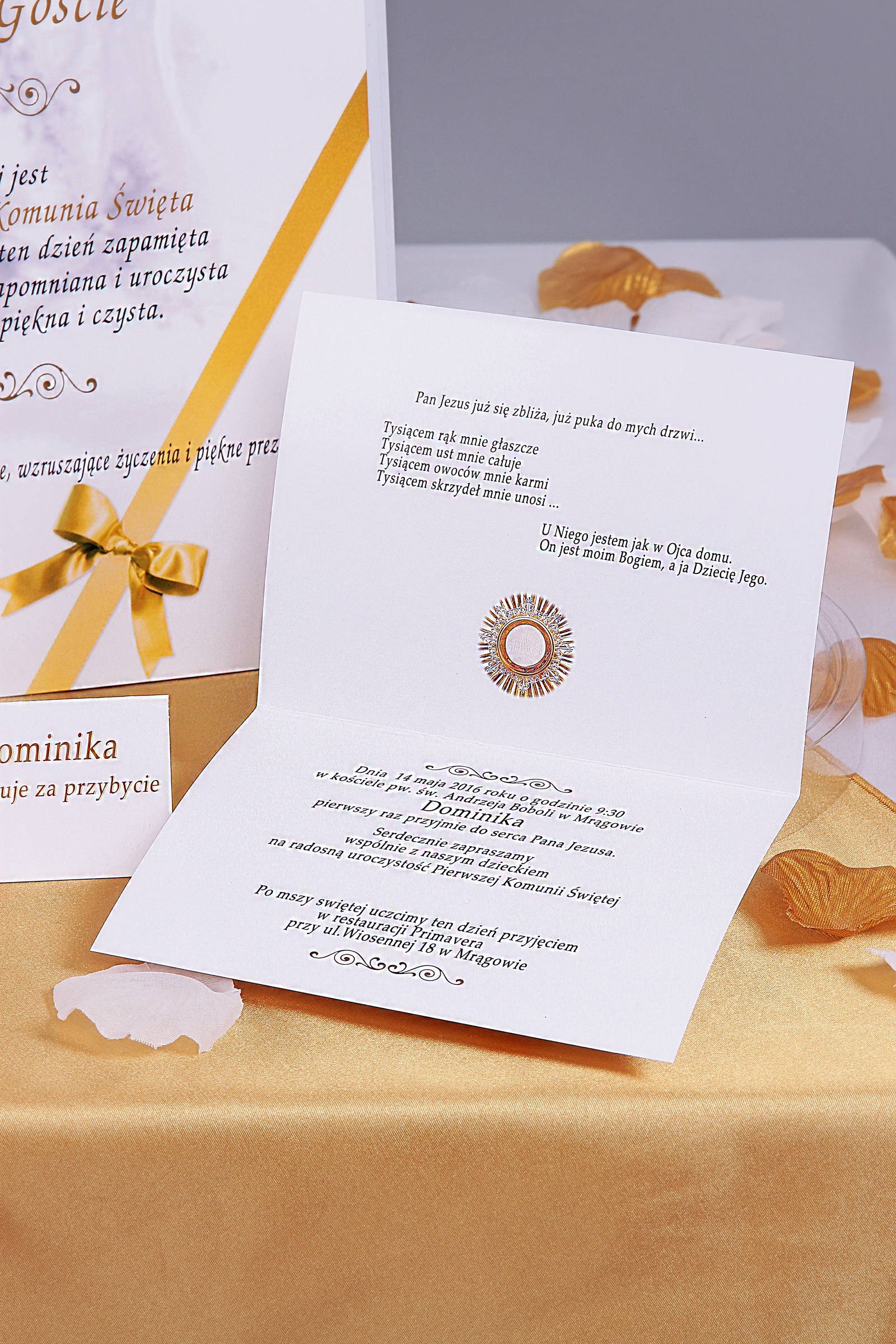 Personalized communion vignettes - Host Personalized communion vignettes - Host - obraz 2