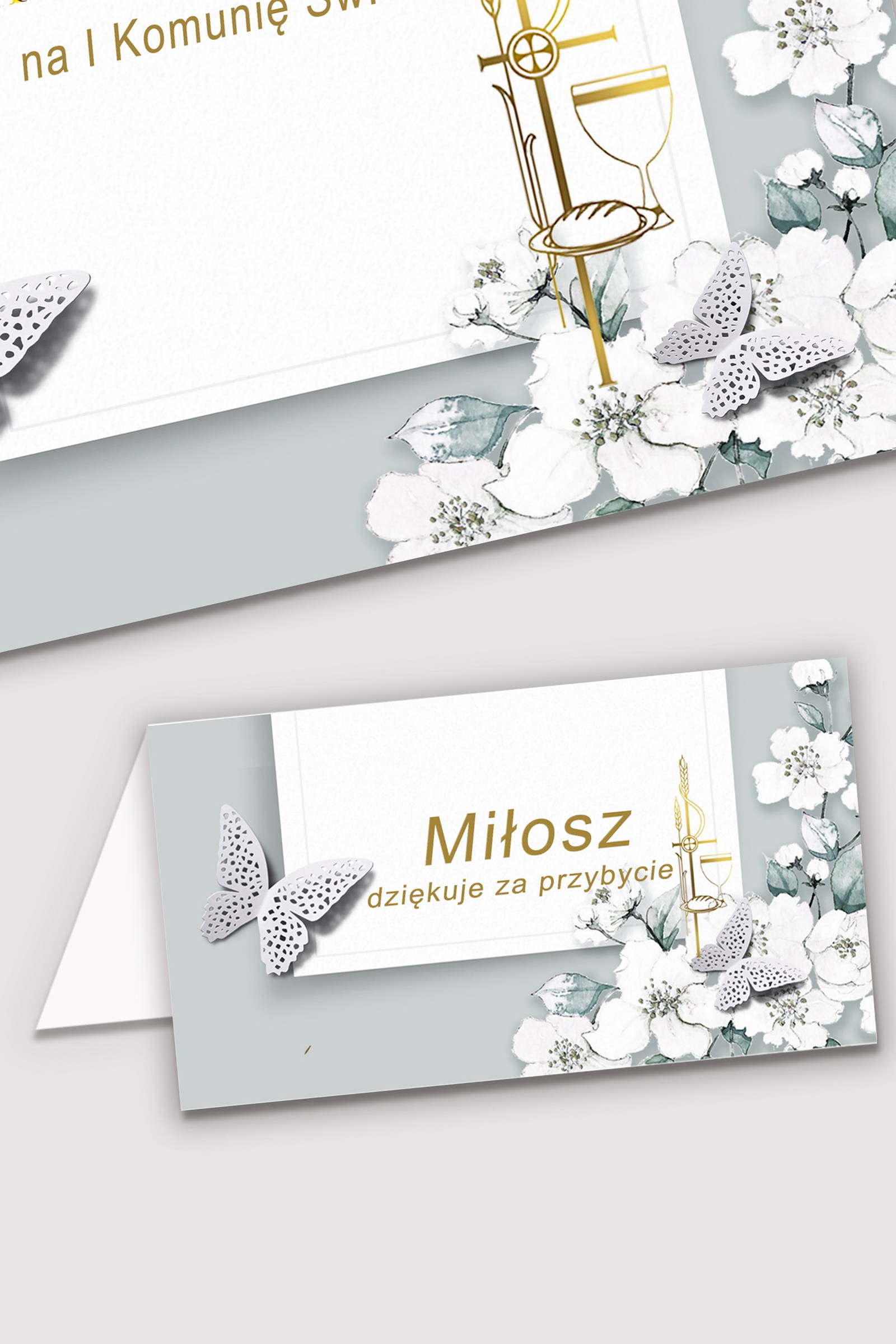 Vignettes de communion personnalisées - Jardin de jasmin - obraz 0