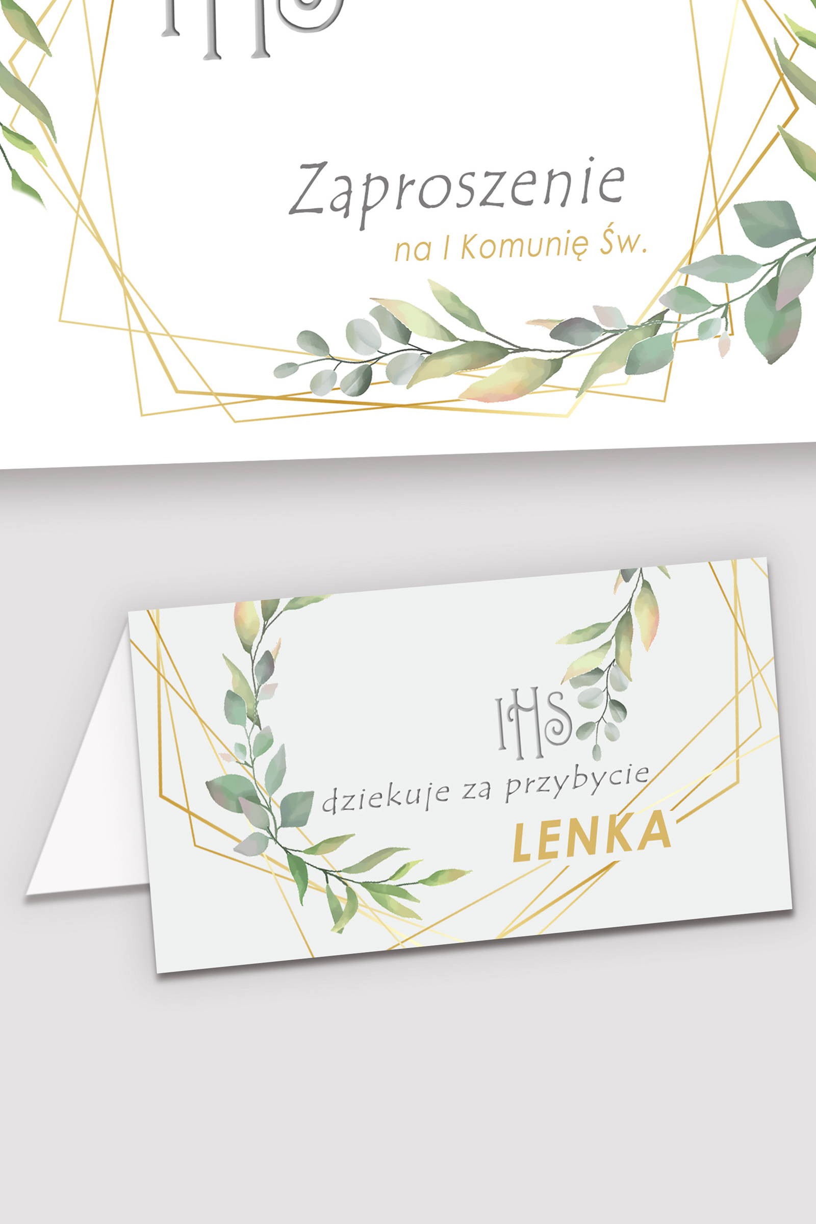 Vignettes de communion personnalisées - Matin brumeux - obraz 0