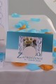 Personalized decorative communion set - Crystal blue - obraz 5