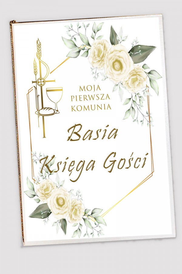 Livre-souvenir de communion personnalisé - Gracja Livre-souvenir de communion personnalisé - Gracja - obraz 0