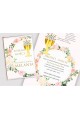 Personalized communion souvenir book - Watercolor pink - obraz 1