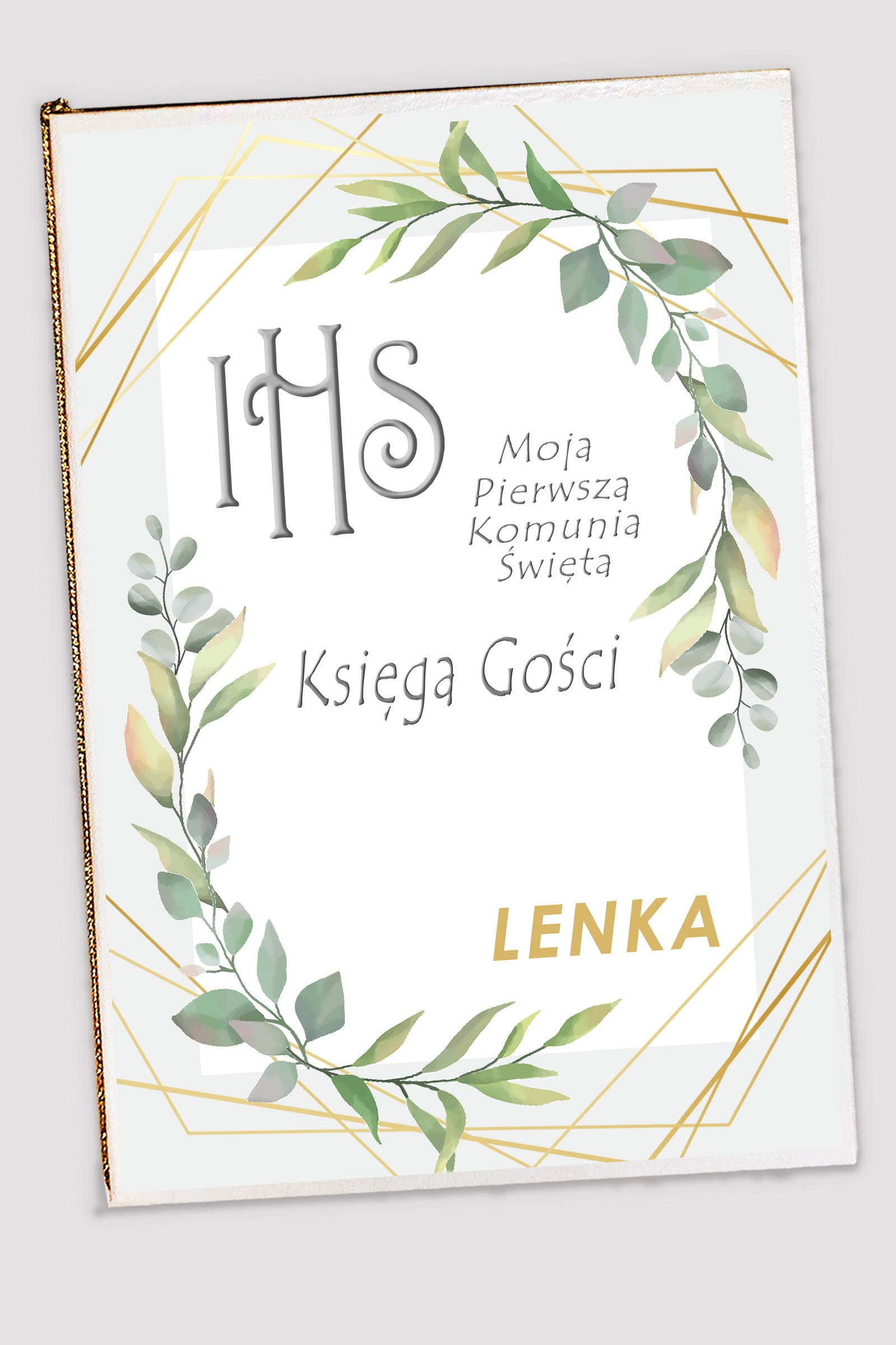 Personalized communion souvenir book - Misty morning Personalized communion souvenir book - Misty morning - obraz 0