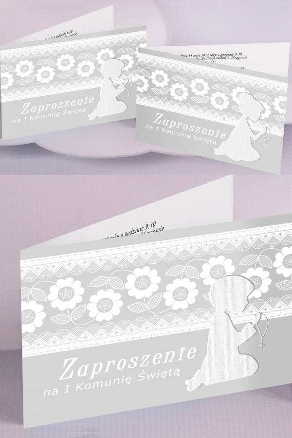 Invitations de communion personnalisées populaires - Enfants (1,2) Invitations de communion personnalisées populaires - Enfants (1,2) - obraz 0