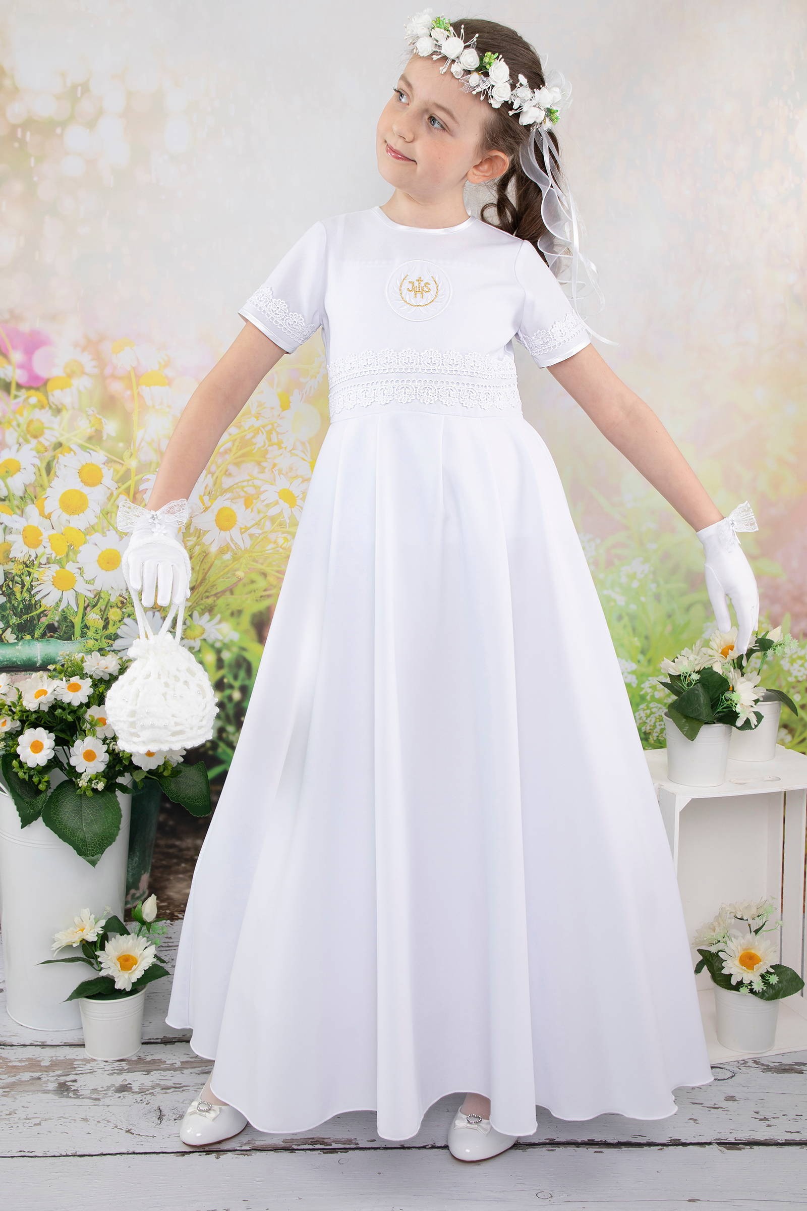 Robe de communion classique 28/UK-SK - obraz 0