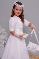 Robe de communion en satin 2/UK-ST - obraz 5