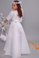 Robe de communion en satin 2/UK-ST - obraz 6