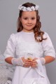 Robe de communion en satin 2/UK-ST - obraz 1