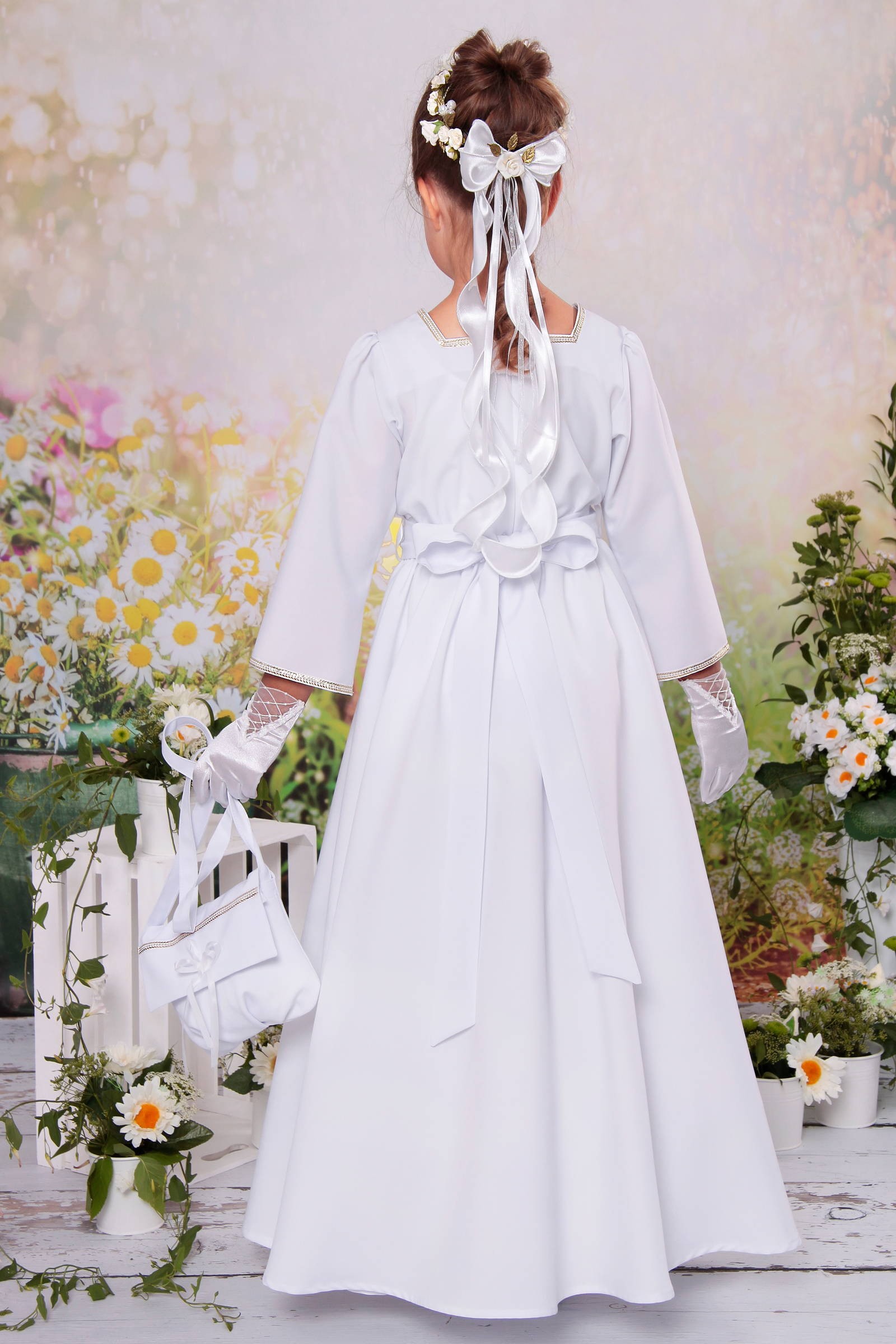 Robe de communion classique 3/UK-SK - obraz 5