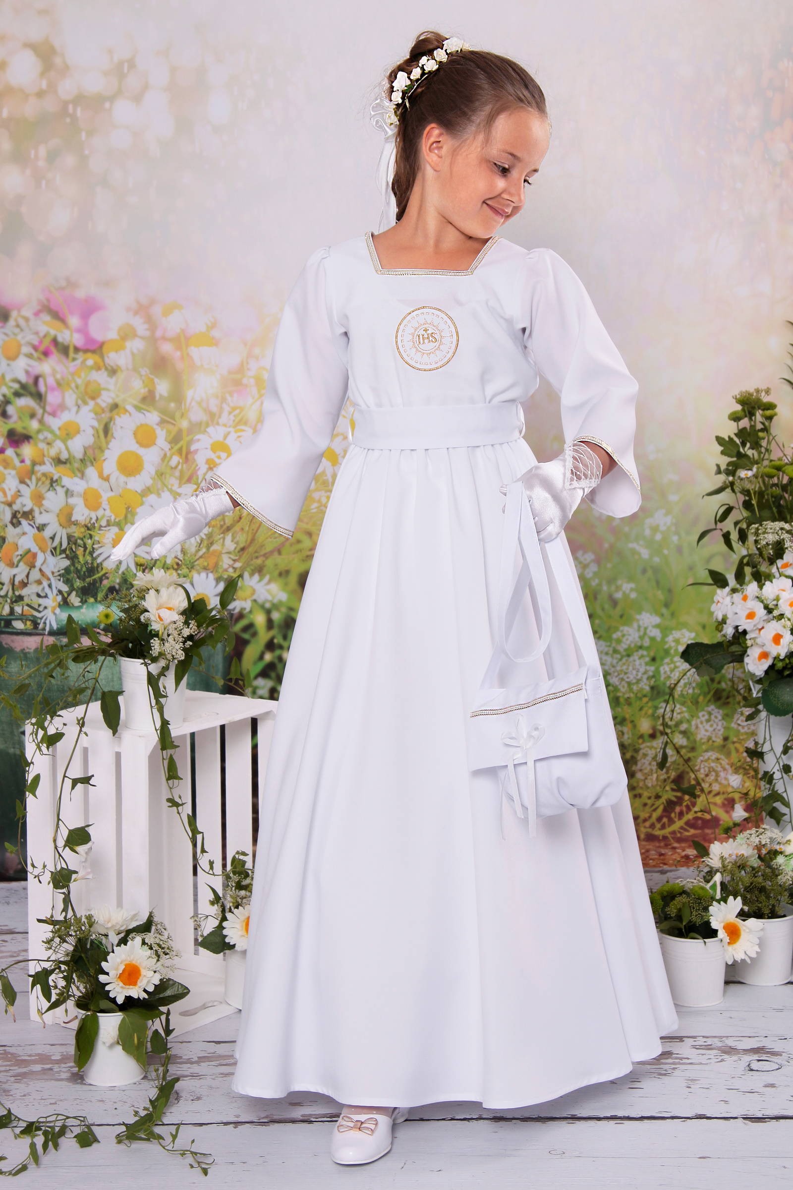 Robe de communion classique 3/UK-SK - obraz 0