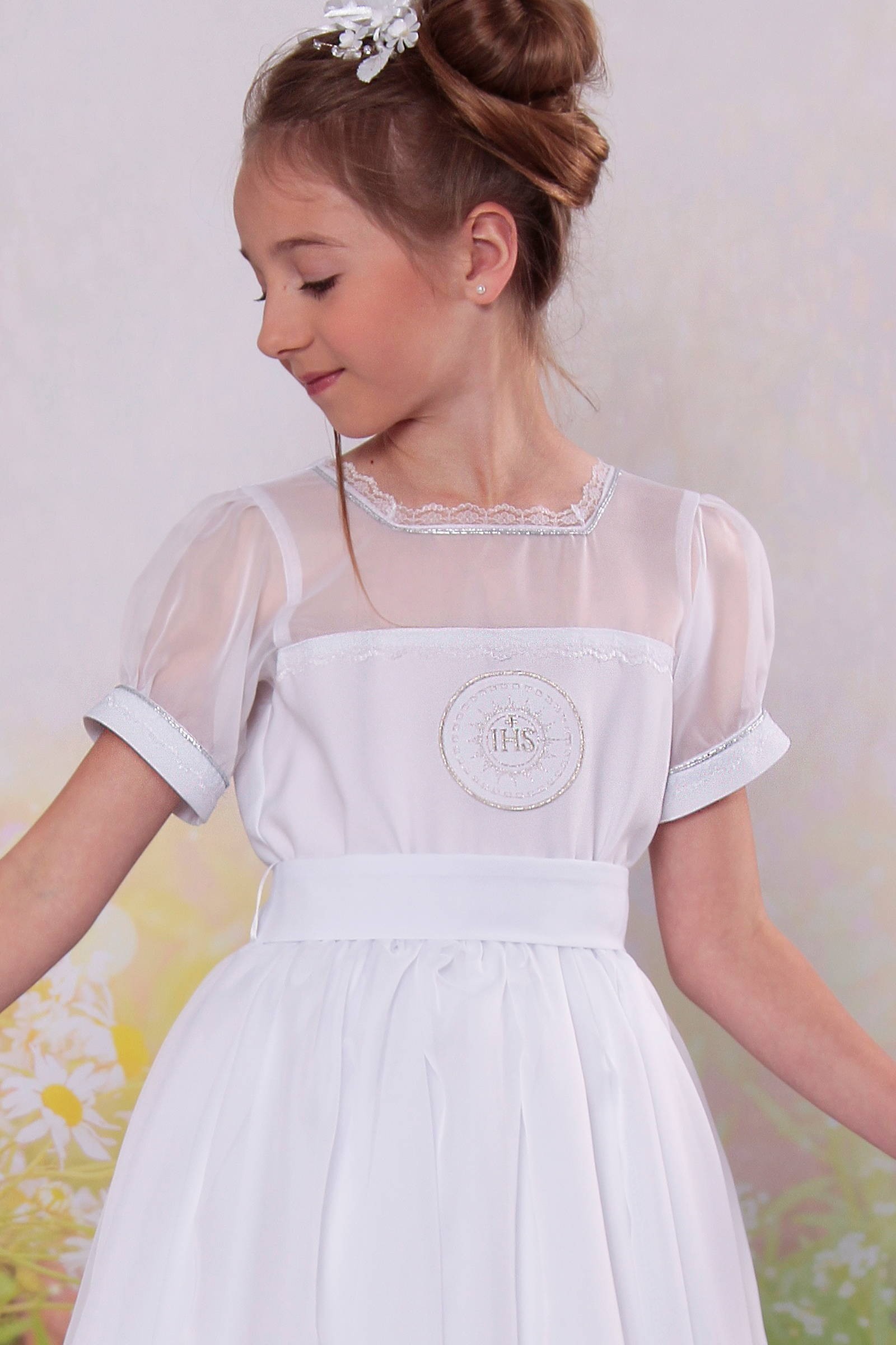 Classic communion dress 26/UK-SK - obraz 1
