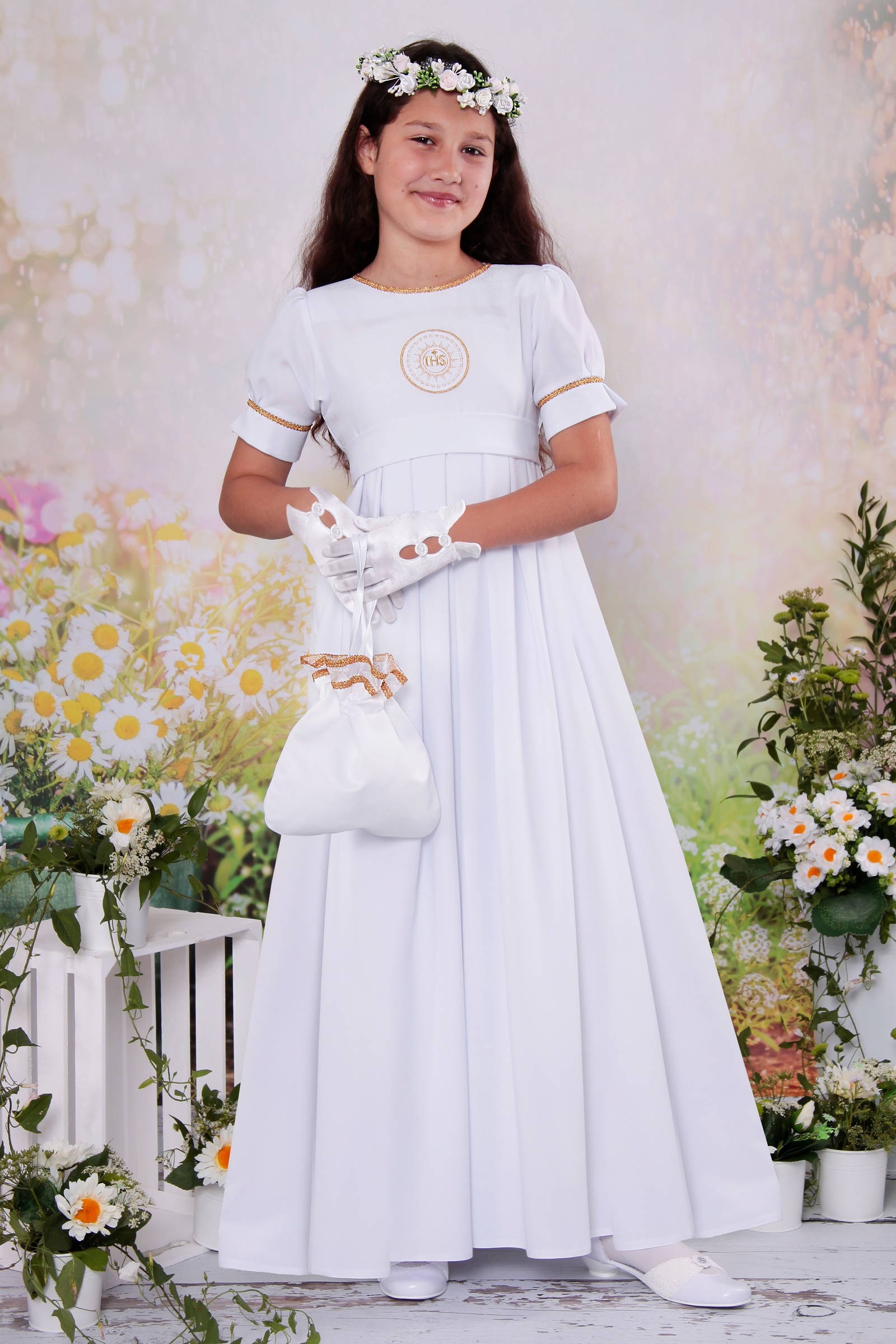 Robe de communion - Josephine 7/UK-SK - obraz 0