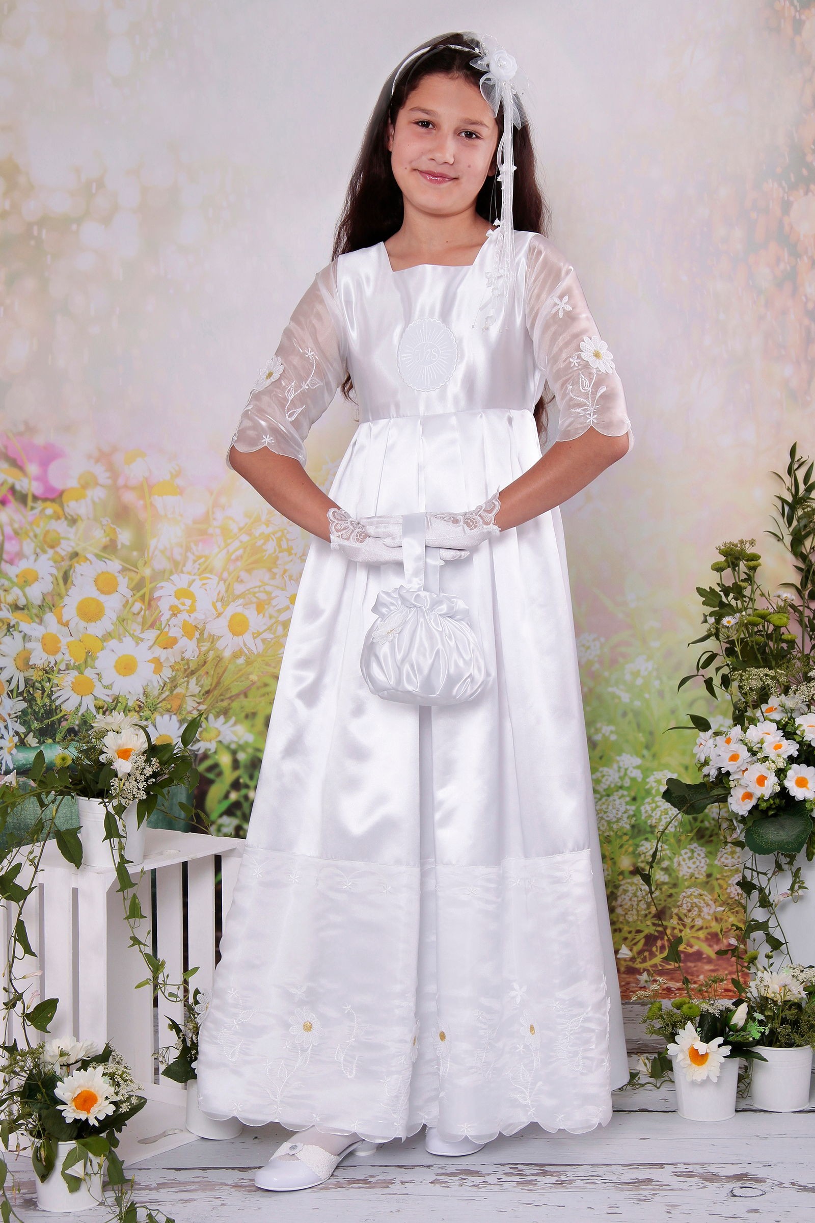 Robe de communion - Josephine 20/FR-SK - obraz 1