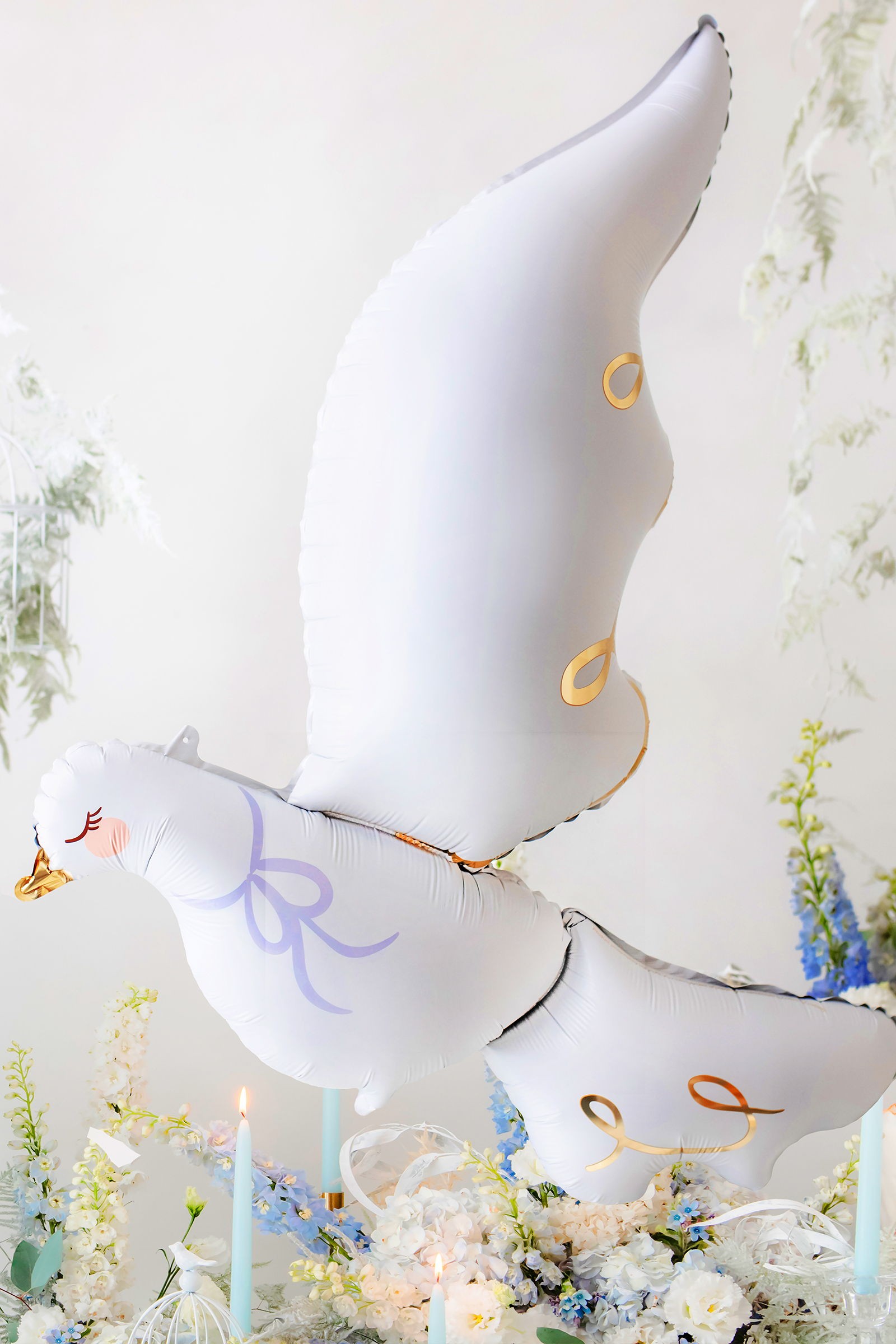 Ballon de communion colombe printemps Ballon de communion colombe printemps - obraz 0