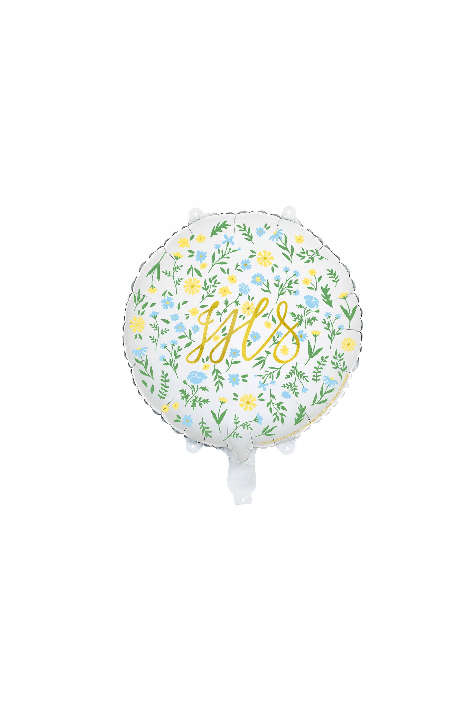 Communion balloon link gold letters Communion balloon link gold letters - obraz 1