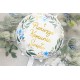 Spring communion balloon gold letters - obraz 1