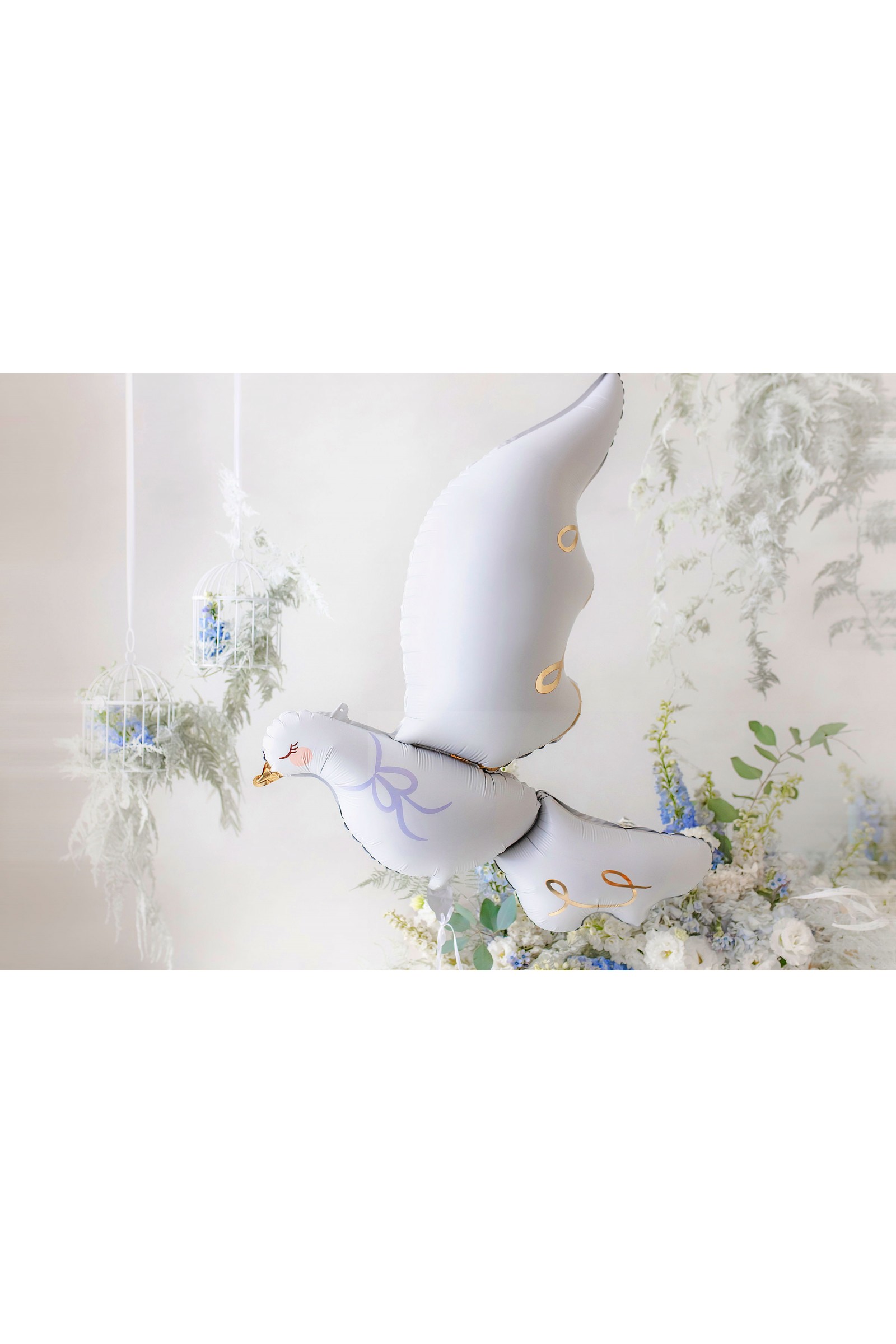 Ballon de communion colombe printemps Ballon de communion colombe printemps - obraz 4