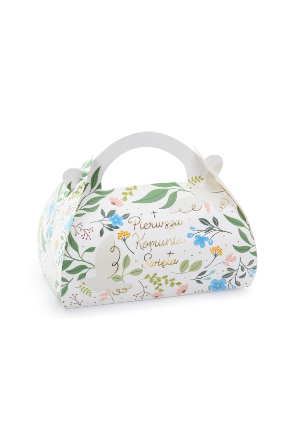 Boîte à gâteau de communion Printemps - obraz 1