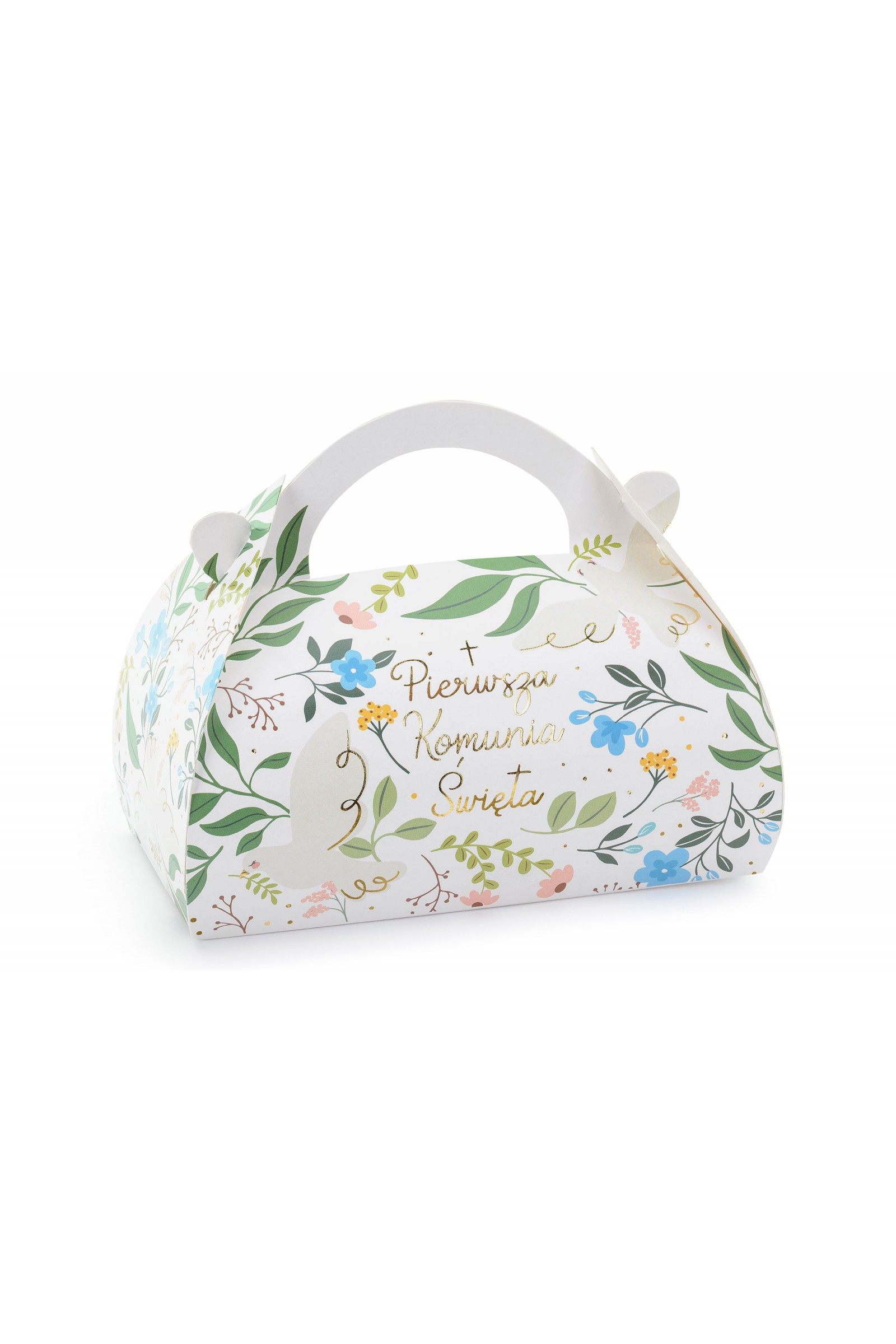 Boîte à gâteau de communion Printemps - obraz 1