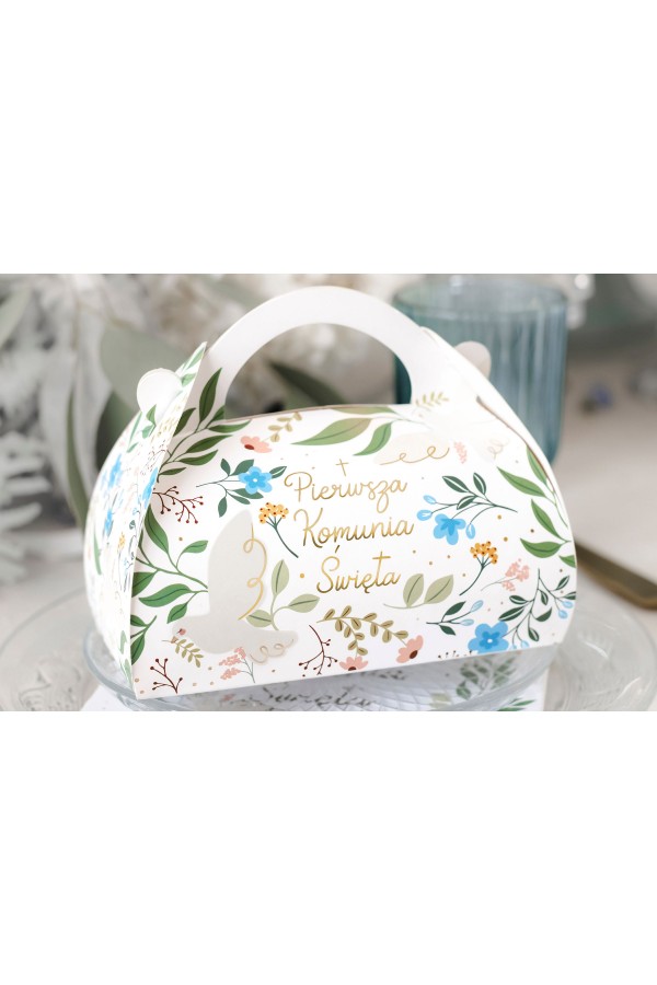 Boîte à gâteau de communion Printemps - obraz 4