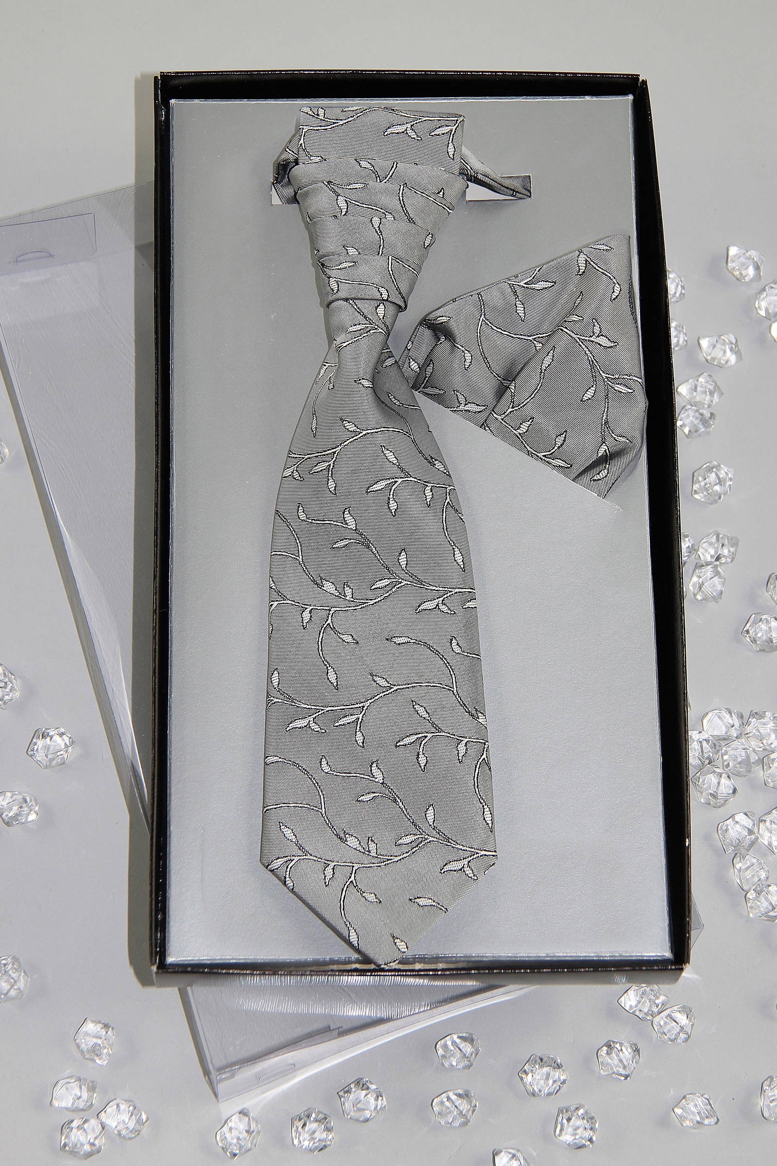 Communion necktie UK-KRgr graphite - obraz 0