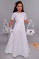 Robe de communion en satin 9/UK-ST - obraz 2