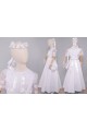 Satin communion dress 4/UK-ST - obraz 6