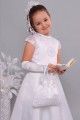 Robe de communion en satin 15/UK-ST - obraz 2