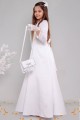 Satin communion dress 10/UK-ST - obraz 3