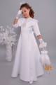 Satin communion dress 14/UK-ST - obraz 4