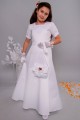 Robe de communion en satin 9/UK-ST - obraz 3