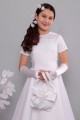 Robe de communion en satin 13/UK-ST - obraz 1