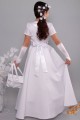 Robe de communion en satin 13/UK-ST - obraz 5