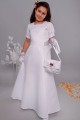 Robe de communion en satin 9/UK-ST - obraz 5