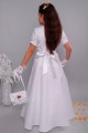 Robe de communion en satin 9/UK-ST - obraz 6