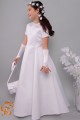 Robe de communion en satin 13/UK-ST - obraz 4