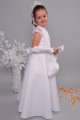 Robe de communion en satin 15/UK-ST - obraz 5