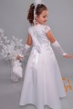 Robe de communion en satin 15/UK-ST - obraz 6