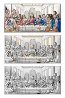 Last Supper - Silver souvenirs - FirstCommunionStore.com