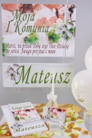 Personalized decorative communion sets - Personalized communion decoration sets - Communion party - FirstCommunionStore.com