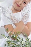 Communion gloves - For girls - FirstCommunionStore.com